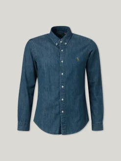 Jeanshemd im Slim Fit