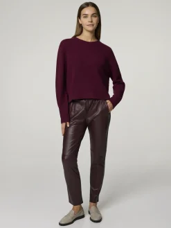 Jogginghose aus Nappaleder GIFT