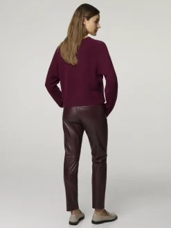 Jogginghose aus Nappaleder GIFT