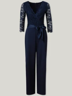 Jumpsuit mit Spitze