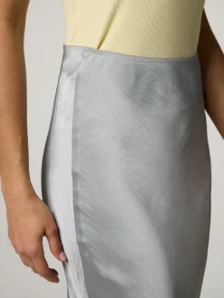 Jupe aus Satin SAAGNETA