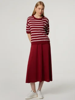 Jupe mit Bio-Baumwolle