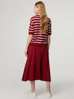 Jupe mit Bio-Baumwolle