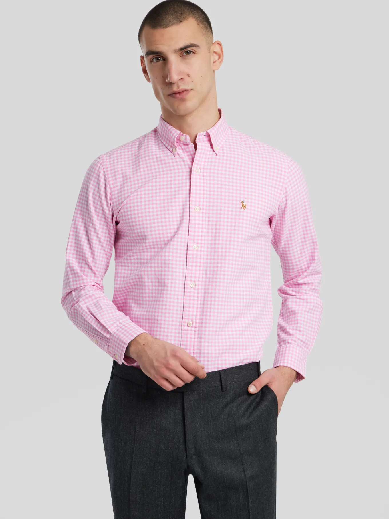 Kariertes Hemd im Custom Fit