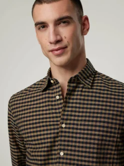 Kariertes Hemd im Regular Fit