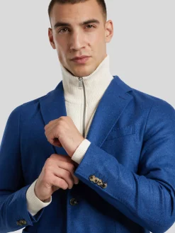 Kaschmir-Veston im Regular Fit