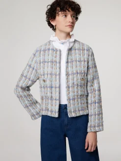 Kastenjacke aus Bouclé