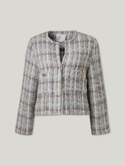 Kastenjacke aus Bouclé