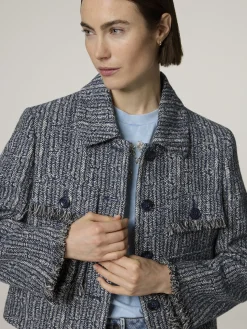 Kastenjacke aus Tweed