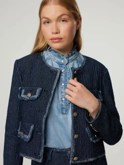 Kastenjacke im Denim-Look DIANA