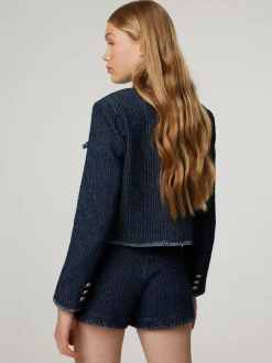 Kastenjacke im Denim-Look DIANA