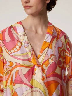 Kleid mit Allover-Print