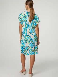 Kleid mit Allover-Print