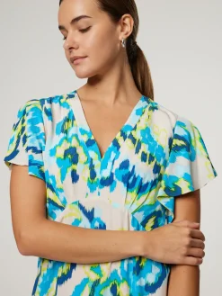 Kleid mit Allover-Print