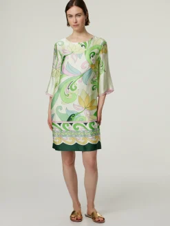 Kleid mit Allover-Print