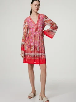 Kleid mit Allover-Print