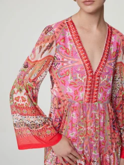 Kleid mit Allover-Print