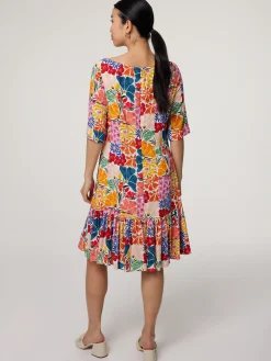 Kleid mit Blumenprint