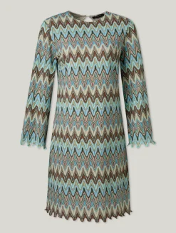 Kleid mit Lochstickerei