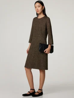 Kleid mit Metallic-Effekt