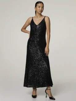 Kleid mit Pailletten