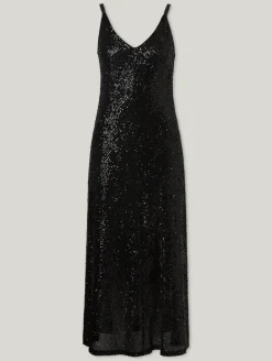 Kleid mit Pailletten