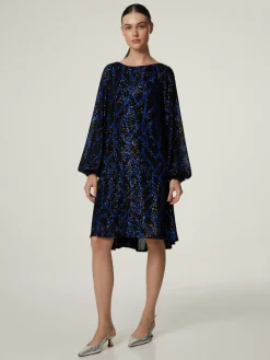 Kleid mit Pailletten COMMA4