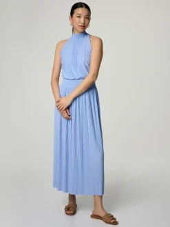 Kleid mit Plissee UMA