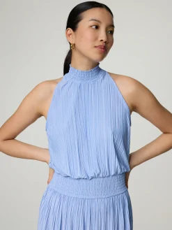 Kleid mit Plissee UMA