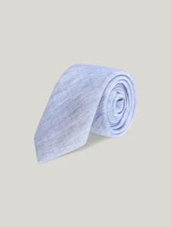 Krawatte aus Baumwoll-Leinen-Mix