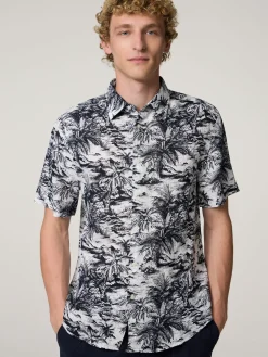 Kurzarhemd aus Leinen