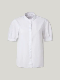 Kurzarmbluse aus Baumwolle