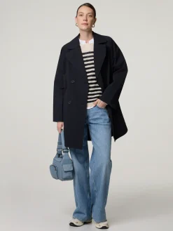 Kurzarmbluse aus Baumwolle