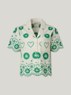 Kurzarmbluse BRIELLE