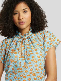 Kurzarmbluse KAROOKH