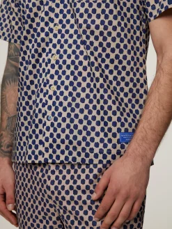 Kurzarmhemd aus Baumwolle