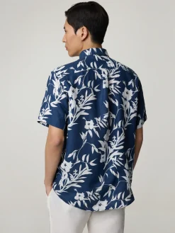 Kurzarmhemd aus Leinen