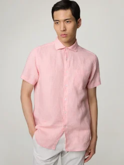 Kurzarmhemd aus Leinen