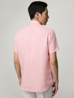 Kurzarmhemd aus Leinen