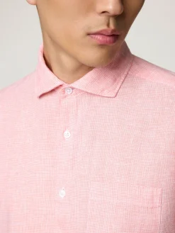 Kurzarmhemd aus Leinen