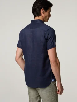 Kurzarmhemd aus Leinen