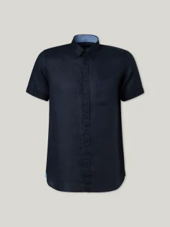 Kurzarmhemd aus Leinen