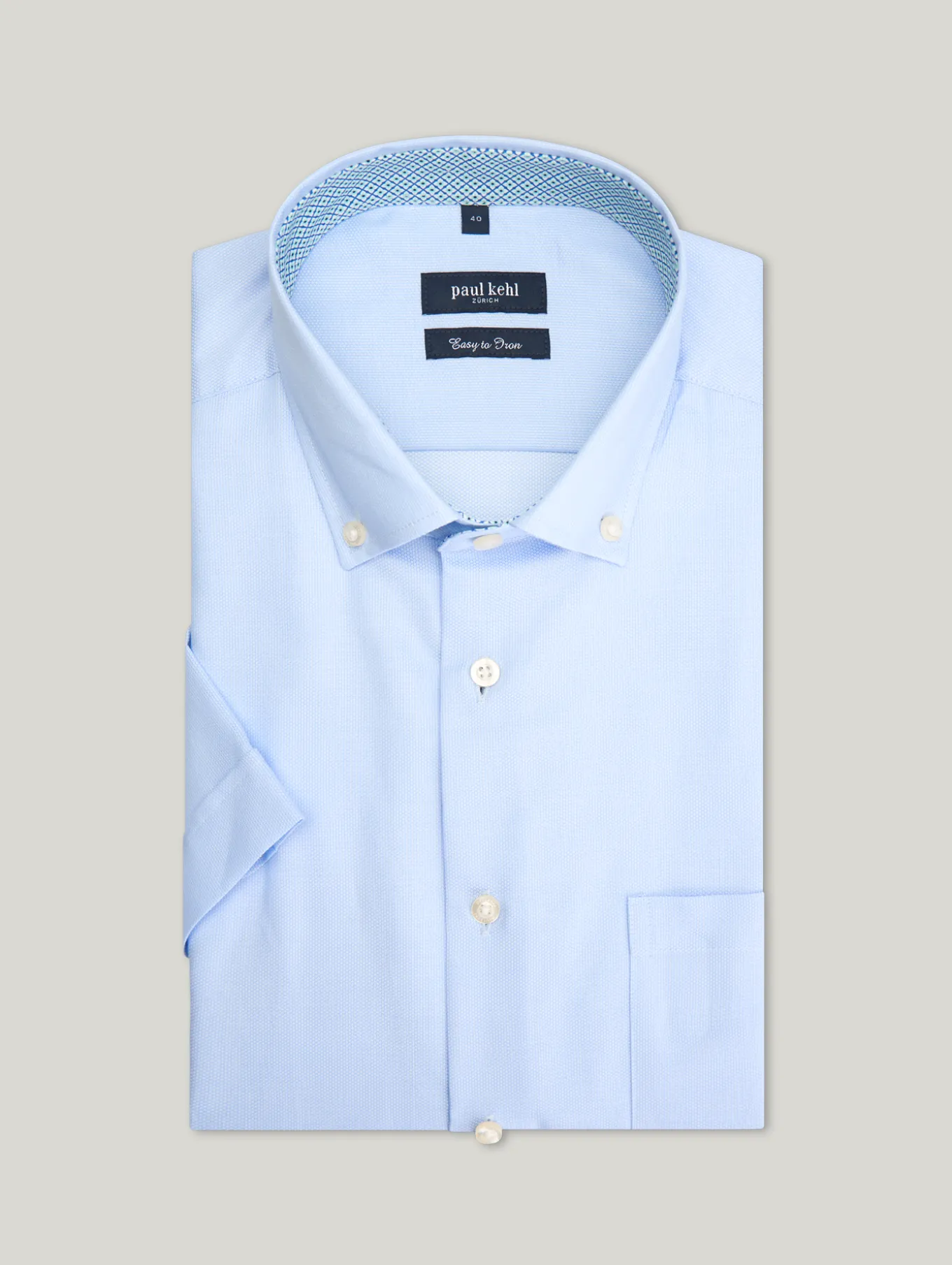 Kurzarmhemd im Custom Fit