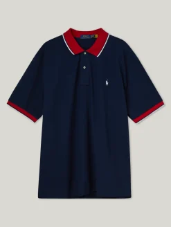 Kurzarmpolo aus Baumwolle