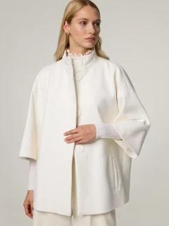 Kurze Jacke mit Wolle