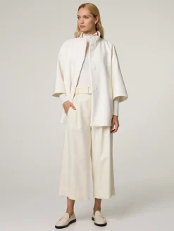 Kurze Jacke mit Wolle