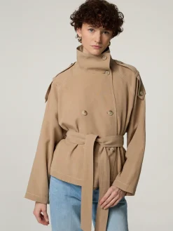 Kurze Trenchjacke ACLARA