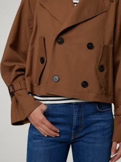 Kurze Trenchjacke OPUSSUM