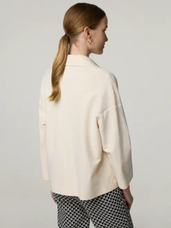 Kurzer Blazer aus Jersey