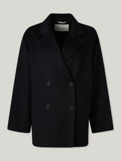 Kurzer Mantel mit Wolle